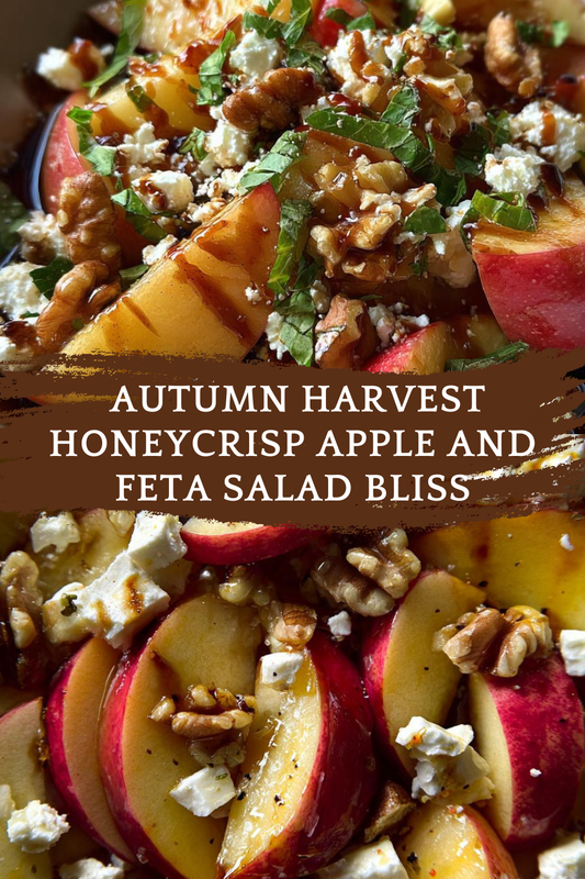 Autumn Harvest Honeycrisp Apple and Feta Salad