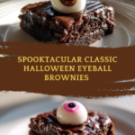 Classic Hallowwen Eyeball Brownies