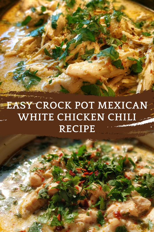 Crock Pot Mexican White Chicken Chili
