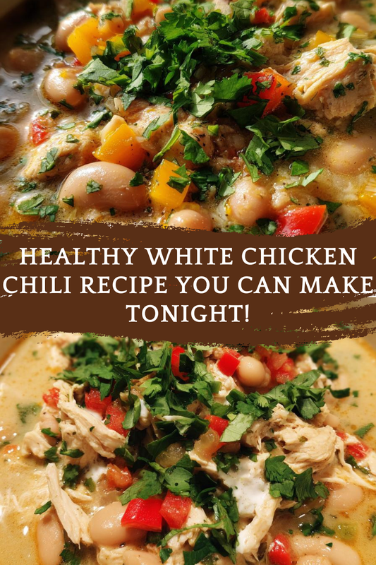 Easy Healthy White Chicken Chili