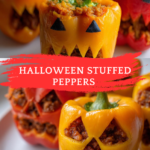 Halloween Stuffed Peppers