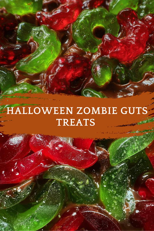 Halloween zombie guts