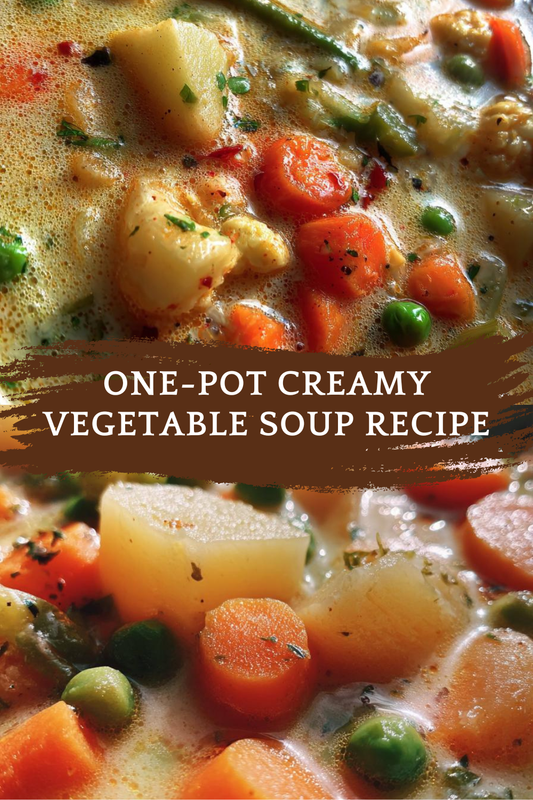 One-Pot Creamy Vegetable Soup