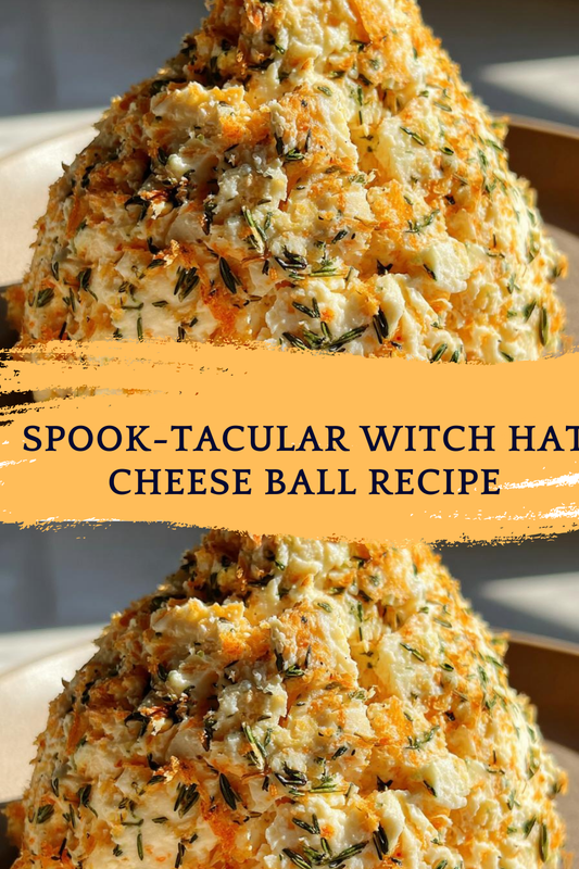 WITCH HAT CHEESE BALL