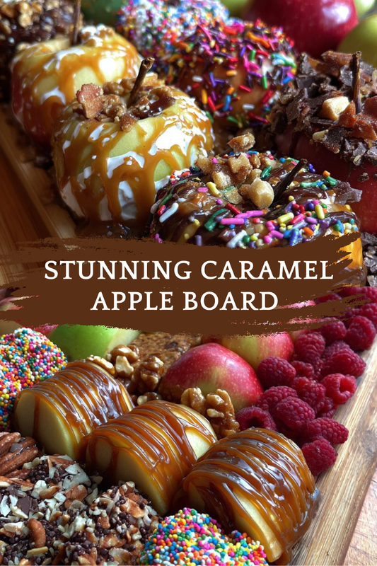 caramel apple board