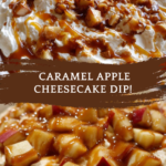 caramel apple cheesecake dip