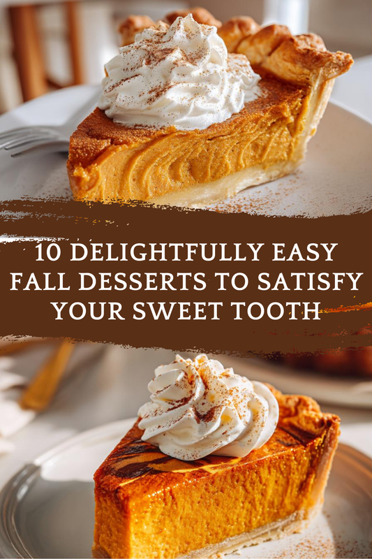 fall desserts easy
