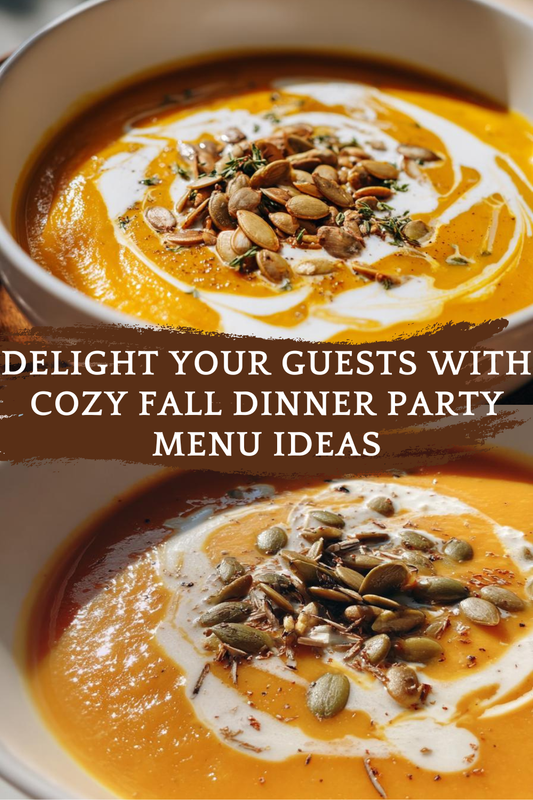 fall dinner party menu ideas