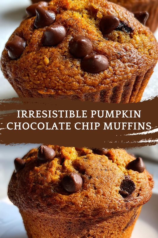 pumpkin chocolate chip muffins