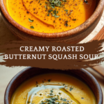 roasted butternut squash soup