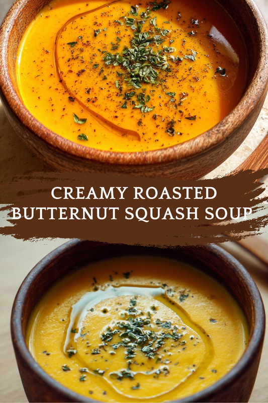 roasted butternut squash soup