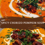 spicy chorizo pumpkin soup