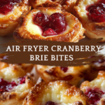 Air Fryer Cranberry Brie Bites
