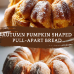 Autumn Pumpkin Shaped Pull-Apart Bread
