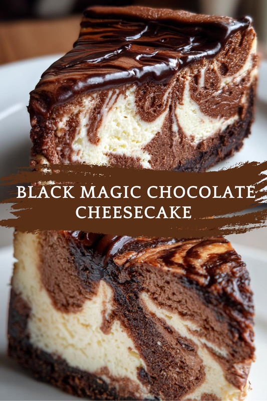 Black Magic Chocolate Cheesecake