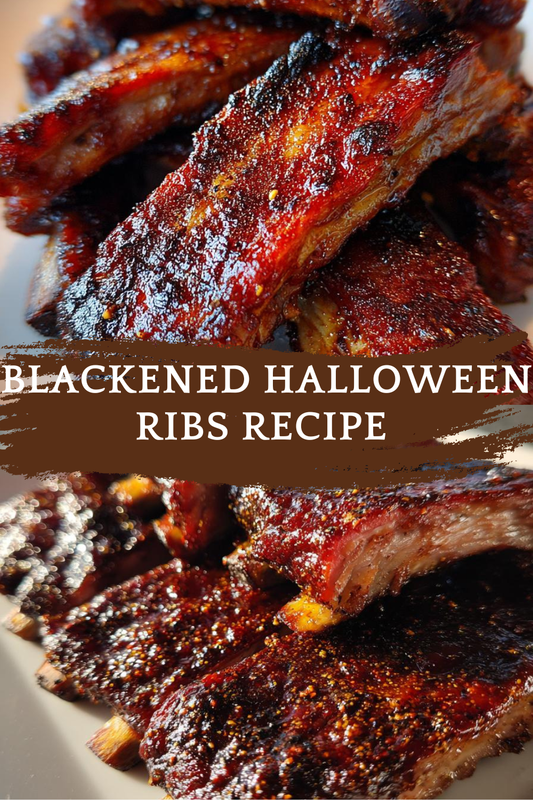 Blackened Halloween Ribs Recipe