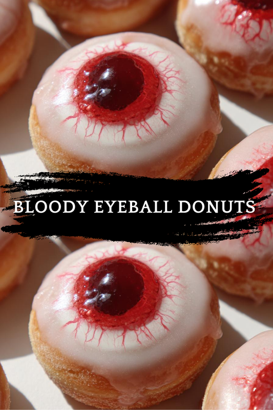 Bloody Eyeball Donuts