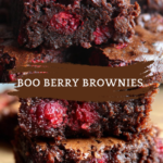 Boo Berry Brownies