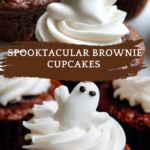 Brownie Cupcake for Halloween