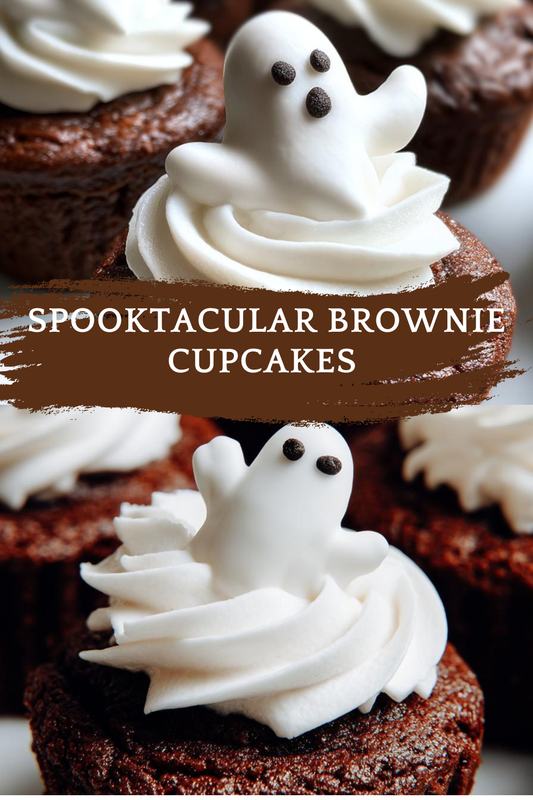 Brownie Cupcake for Halloween