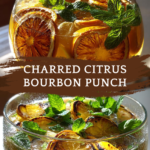 Charred Citrus Bourbon Punch