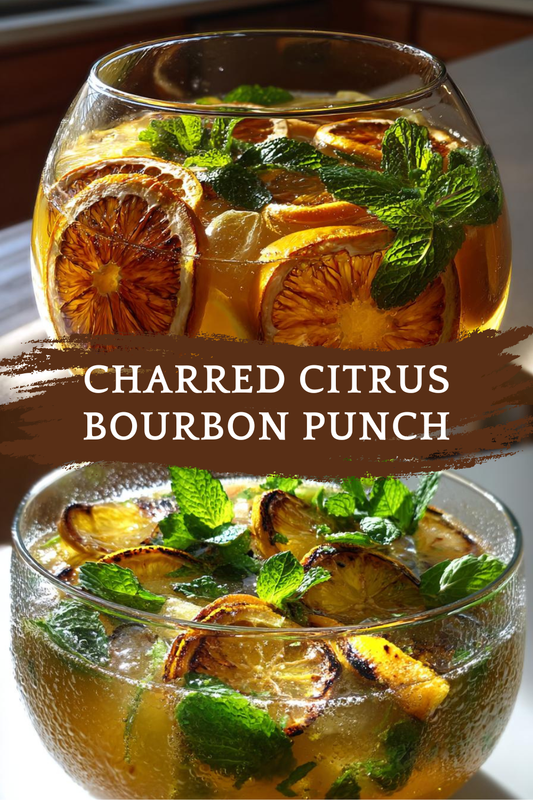 Charred Citrus Bourbon Punch