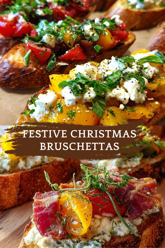 Christmas Bruchettas