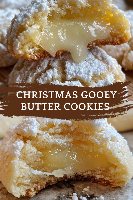 Christmas Gooey Butter Cookies