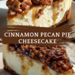 Cinnamon Pecan Pie Cheesecake