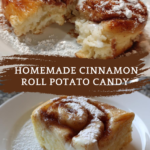 Cinnamon Roll Potato Candy