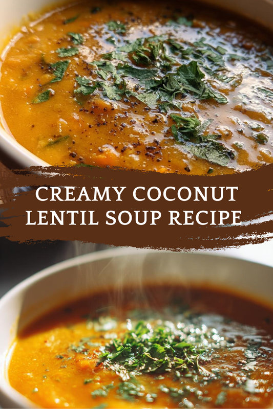 Coconut Lentil Soup Recipe