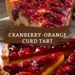 Cranberry-Orange Curd Tart