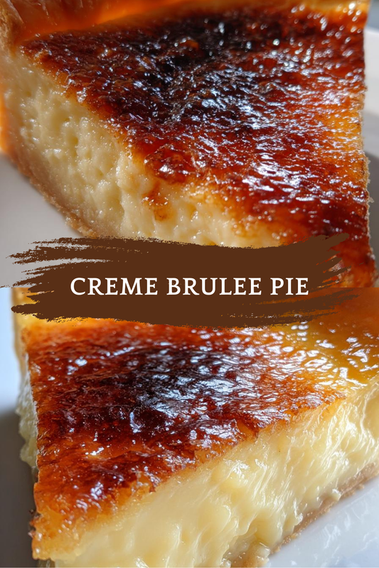 Creme Brulee Pie