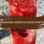 Crimson Hibiscus Rum Punch
