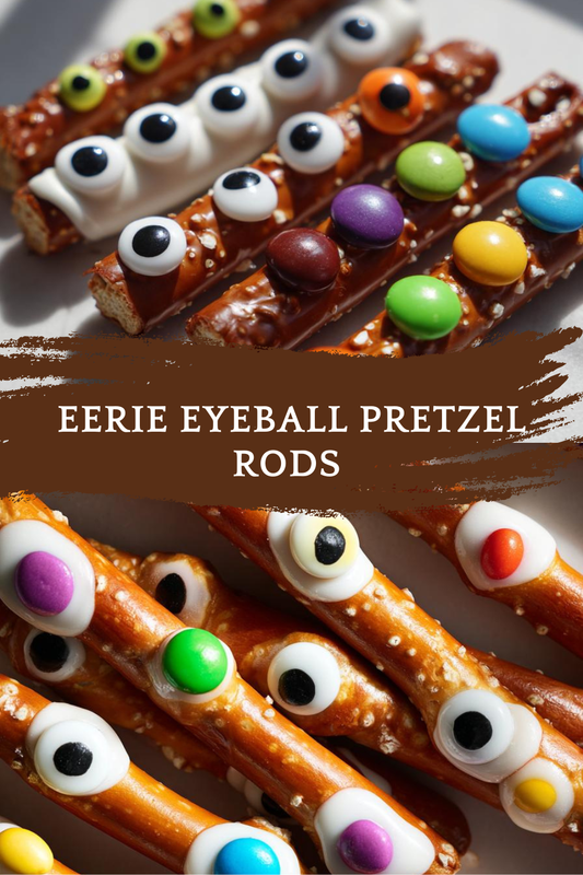 Eerie Eyeball Pretzel Rods