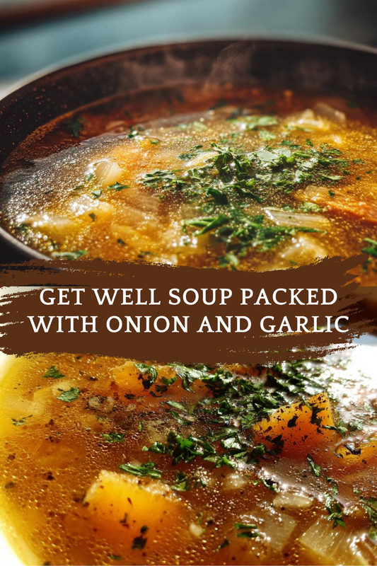 "Get Well Soup" with Onion and Garlic