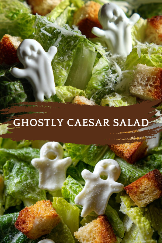 Ghostly Caesar Salad