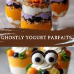 Ghostly Yogurt Parfaits