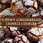 Gingerbread Crinkle Cookies