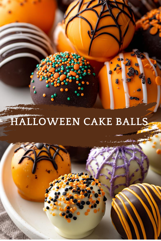 Halloween Cake Balls