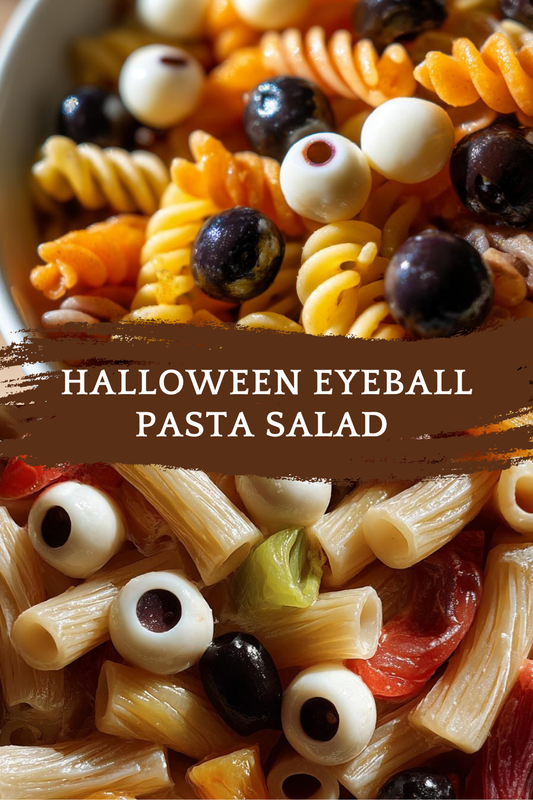 Halloween Eyeball Pasta Salad