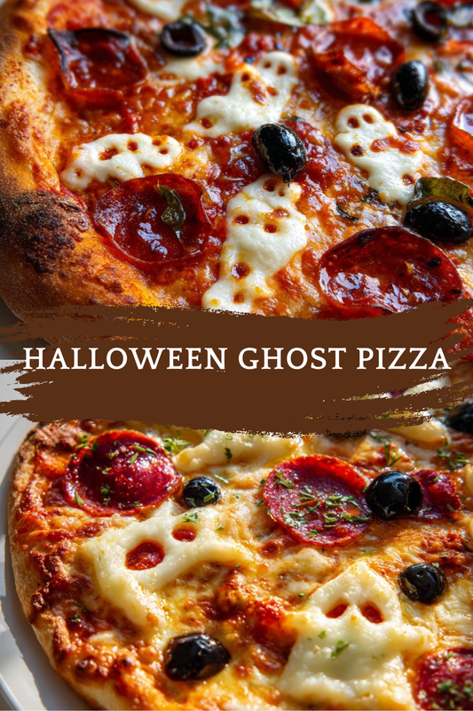 Halloween Ghost Pizza