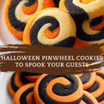 Halloween Pinwheel Cookies
