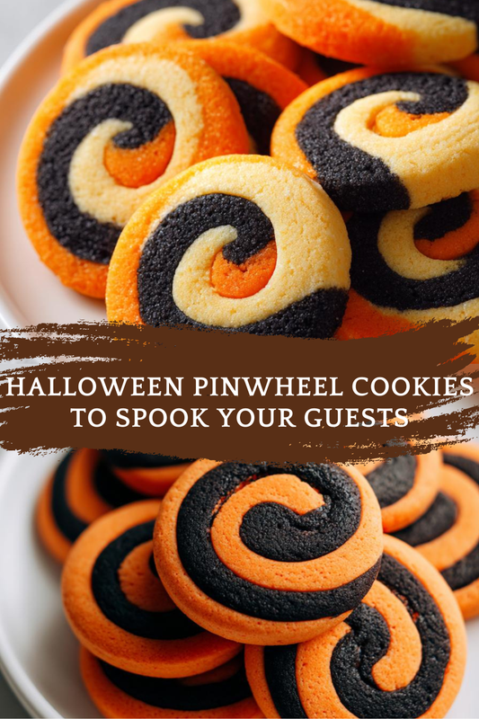 Halloween Pinwheel Cookies