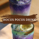Hocus Pocus Drink - a witchy Halloween cocktail