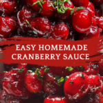 Homemade Cranberry Sauce Recipe