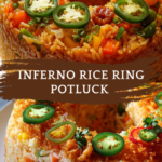 Inferno Rice Ring: A Spooktacular Potluck Showstopper