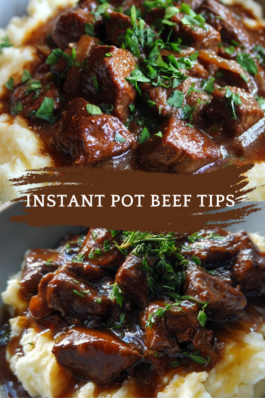 Instant Pot Beef Tips with Gravy
