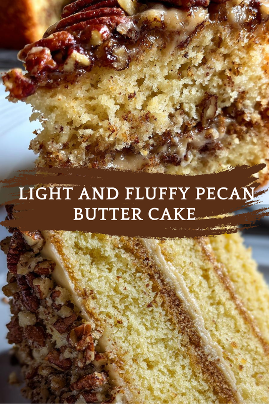 Light and Fluffy Pecan Butter Cake