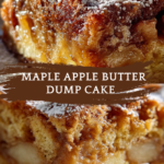 Maple Apple Butter Dump Cake